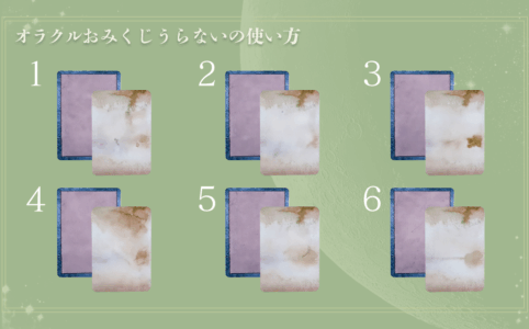 オラクルおみくじうらないの使い方